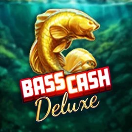 Bass Cash Deluxe slot logo by Alchemy Gaming at Qbet Casino