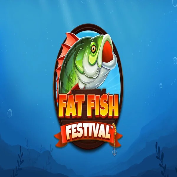 Fat Fish Festival logo by Wishbone Games at Qbet Casino