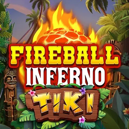 Fireball Inferno Tiki game by NetEnt – logo hosted on Qbet Casino
