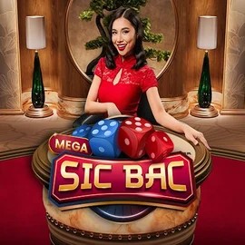 Mega Sic Bac slot visual from Pragmatic Play available on qbetscasino.eu