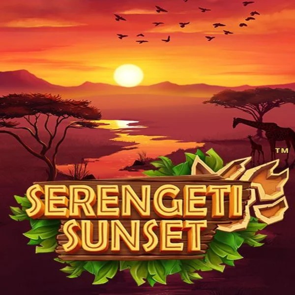 Serengeti Sunset by Skywind Group, showcased at qbetscasino.eu – game logo