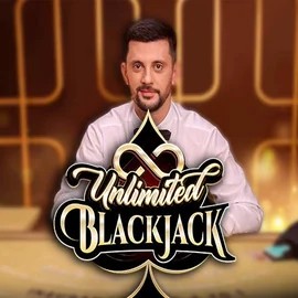 Play Unlimited Blackjack slot by Ezugi on qbetscasino.eu